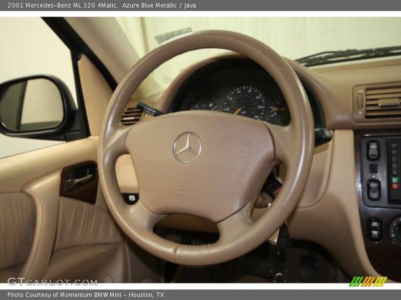 Azure Blue Metallic / Java 2001 Mercedes-Benz ML 320 4Matic
