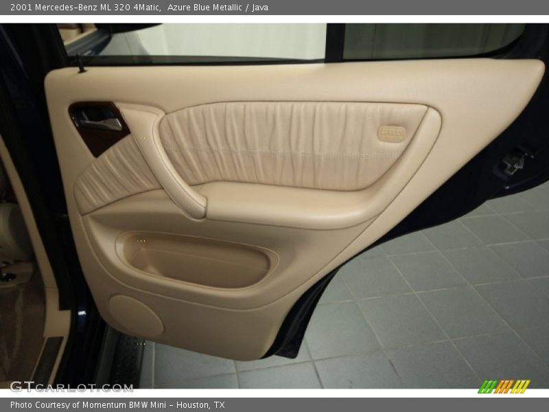 Azure Blue Metallic / Java 2001 Mercedes-Benz ML 320 4Matic