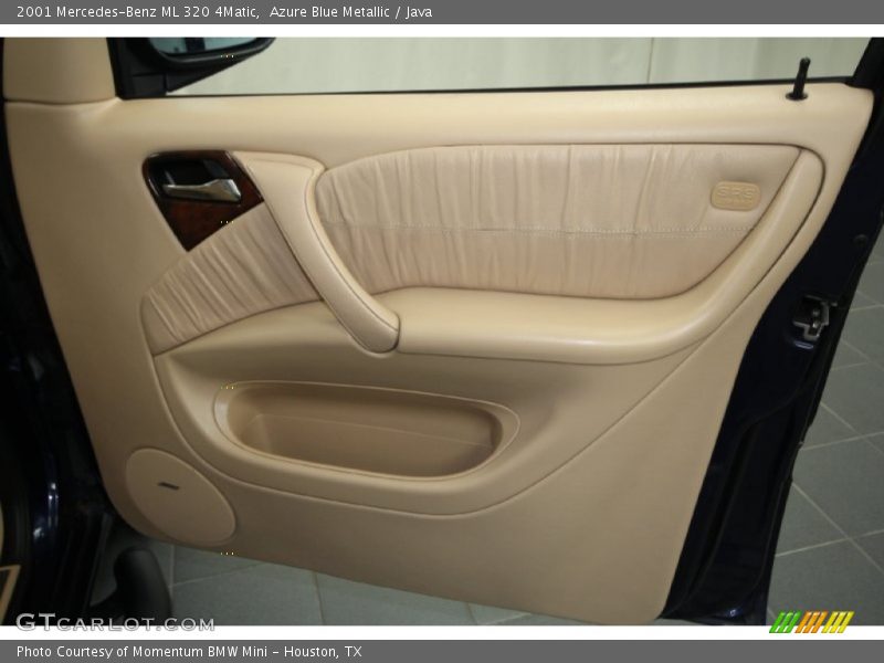 Azure Blue Metallic / Java 2001 Mercedes-Benz ML 320 4Matic