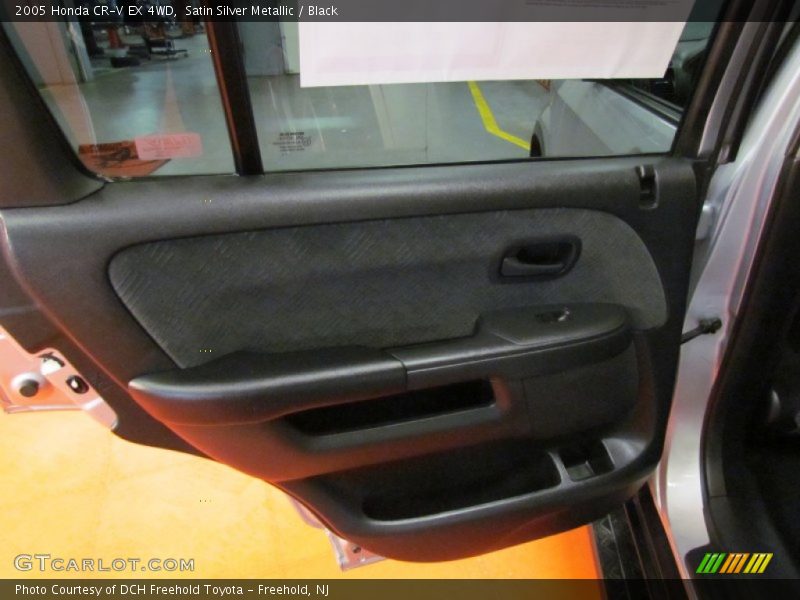 Satin Silver Metallic / Black 2005 Honda CR-V EX 4WD