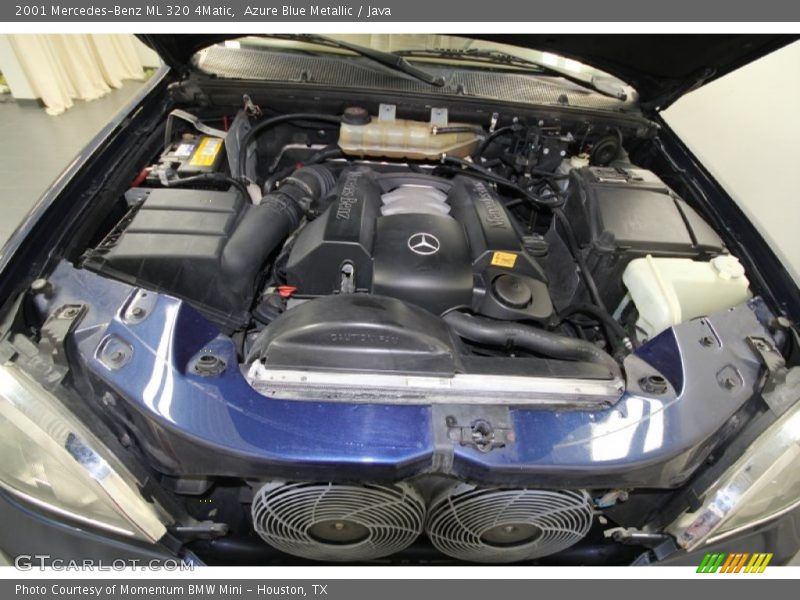 Azure Blue Metallic / Java 2001 Mercedes-Benz ML 320 4Matic