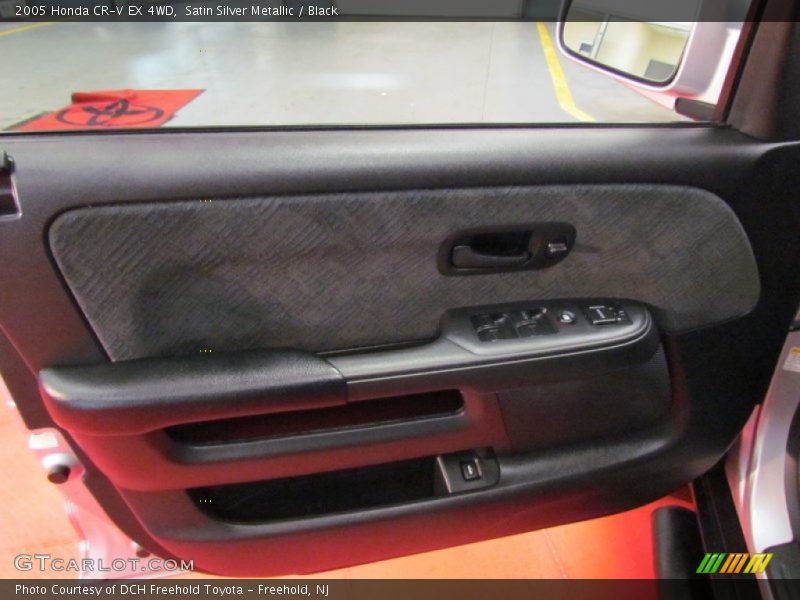 Satin Silver Metallic / Black 2005 Honda CR-V EX 4WD