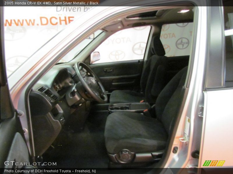 Satin Silver Metallic / Black 2005 Honda CR-V EX 4WD