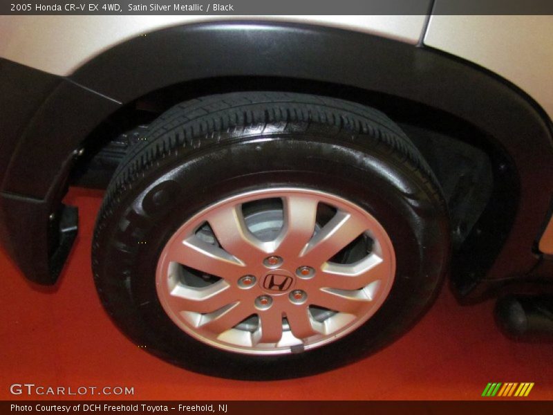 Satin Silver Metallic / Black 2005 Honda CR-V EX 4WD