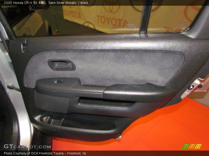 Satin Silver Metallic / Black 2005 Honda CR-V EX 4WD