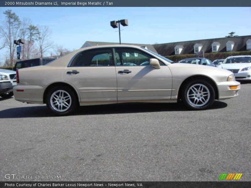 Imperial Beige Metallic / Tan 2000 Mitsubishi Diamante LS