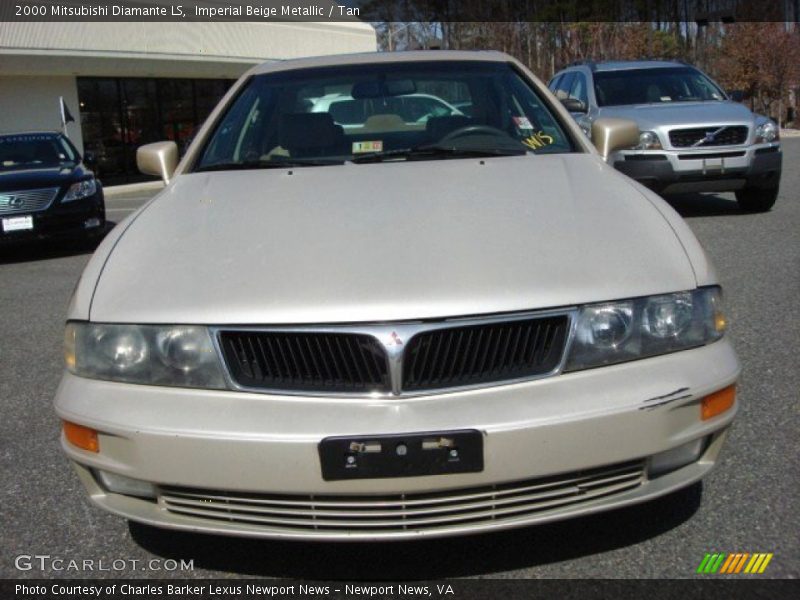 Imperial Beige Metallic / Tan 2000 Mitsubishi Diamante LS