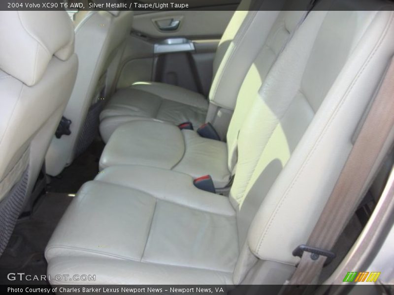 Silver Metallic / Taupe/Light Taupe 2004 Volvo XC90 T6 AWD