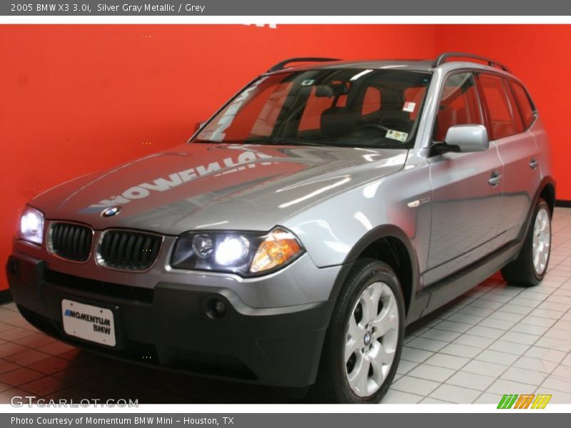 Silver Gray Metallic / Grey 2005 BMW X3 3.0i