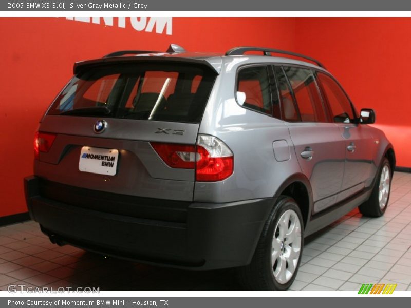 Silver Gray Metallic / Grey 2005 BMW X3 3.0i