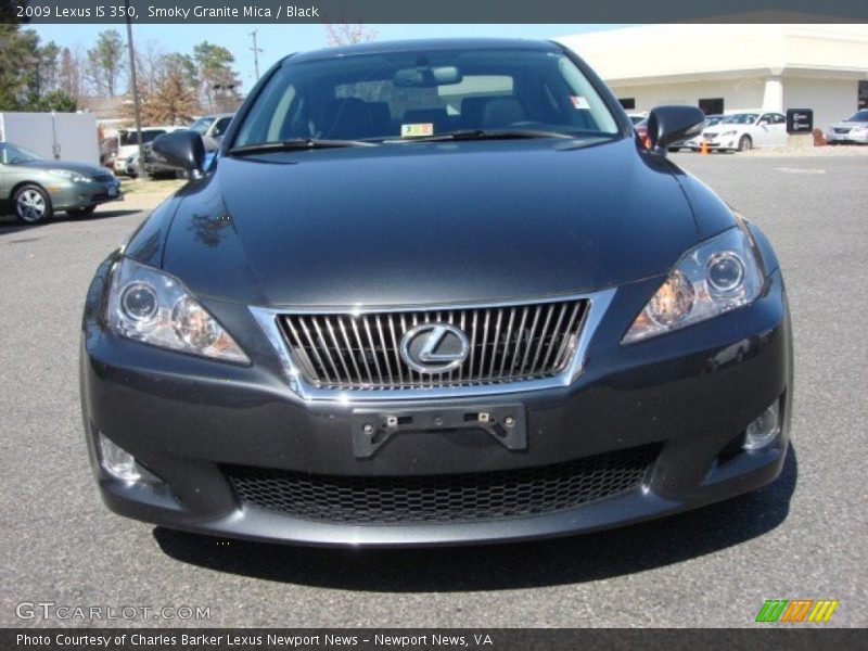Smoky Granite Mica / Black 2009 Lexus IS 350