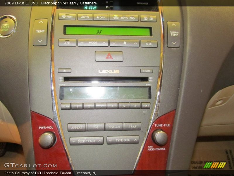 Black Sapphire Pearl / Cashmere 2009 Lexus ES 350