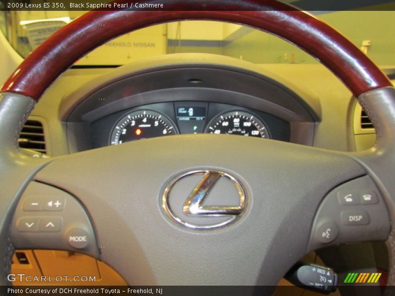 Black Sapphire Pearl / Cashmere 2009 Lexus ES 350