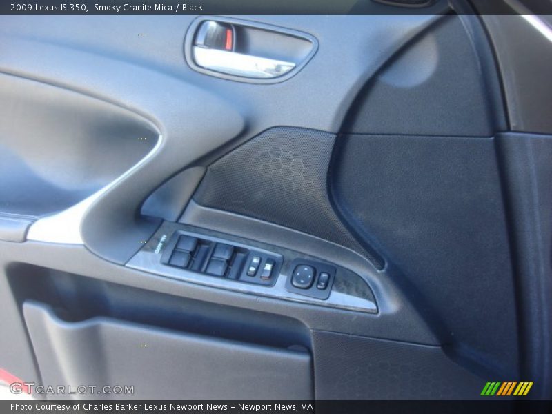 Smoky Granite Mica / Black 2009 Lexus IS 350