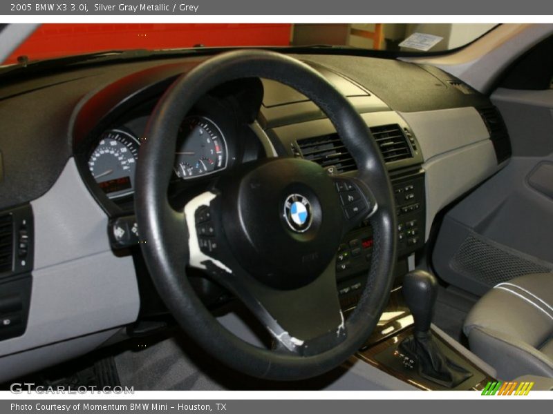 Silver Gray Metallic / Grey 2005 BMW X3 3.0i