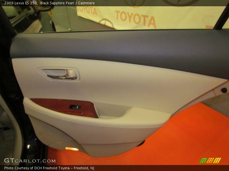 Black Sapphire Pearl / Cashmere 2009 Lexus ES 350