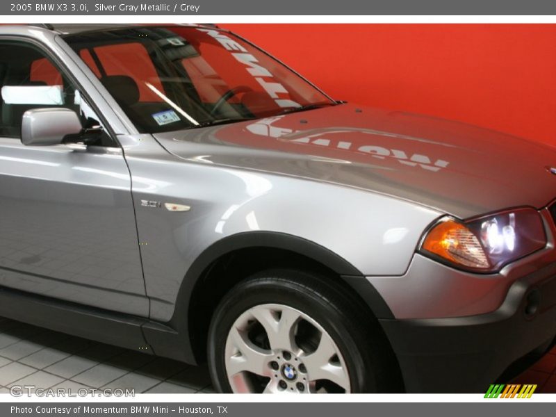 Silver Gray Metallic / Grey 2005 BMW X3 3.0i