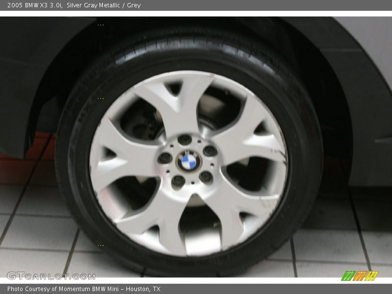 Silver Gray Metallic / Grey 2005 BMW X3 3.0i