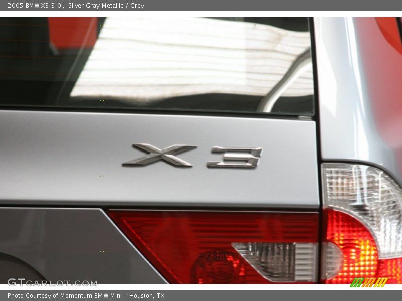 Silver Gray Metallic / Grey 2005 BMW X3 3.0i