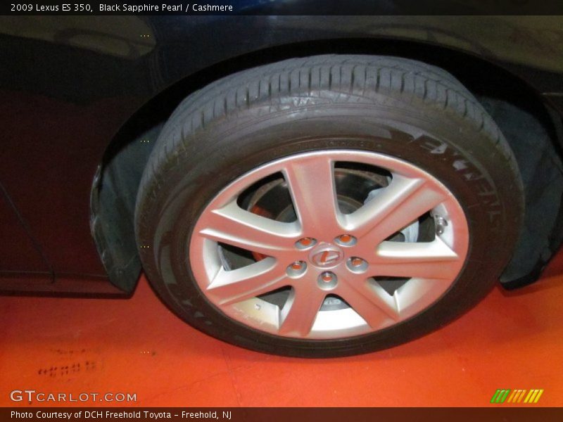 Black Sapphire Pearl / Cashmere 2009 Lexus ES 350