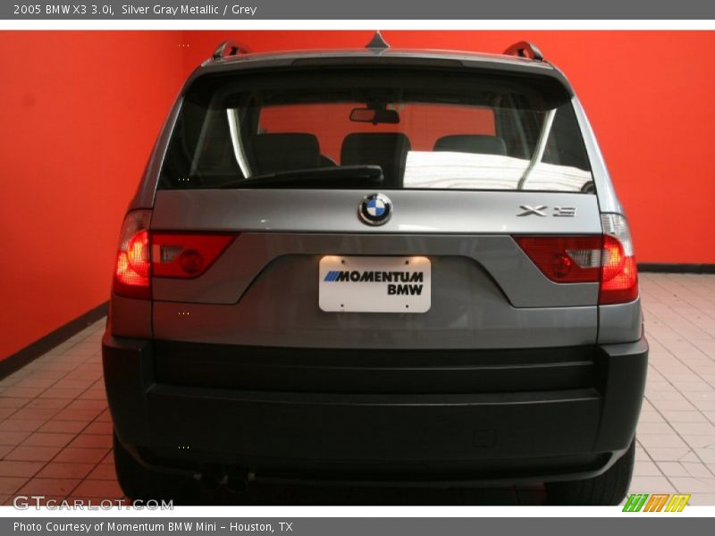 Silver Gray Metallic / Grey 2005 BMW X3 3.0i
