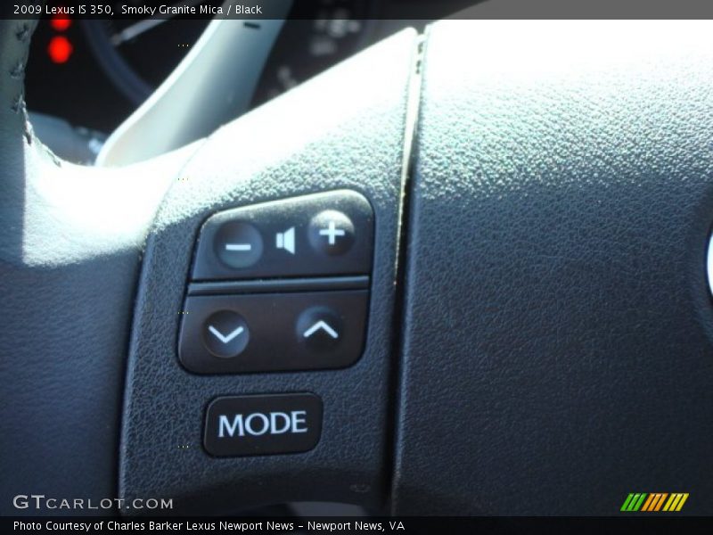 Smoky Granite Mica / Black 2009 Lexus IS 350