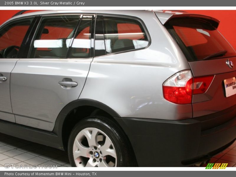 Silver Gray Metallic / Grey 2005 BMW X3 3.0i