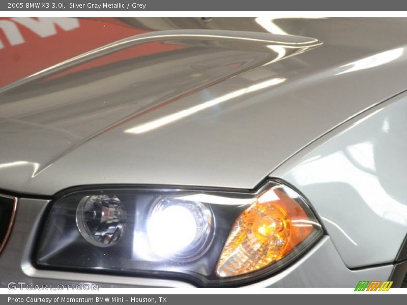 Silver Gray Metallic / Grey 2005 BMW X3 3.0i
