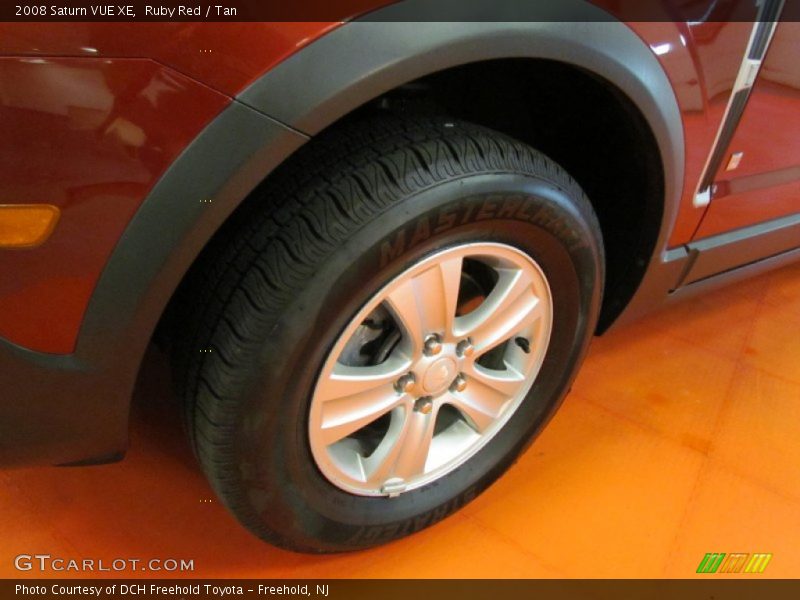 Ruby Red / Tan 2008 Saturn VUE XE