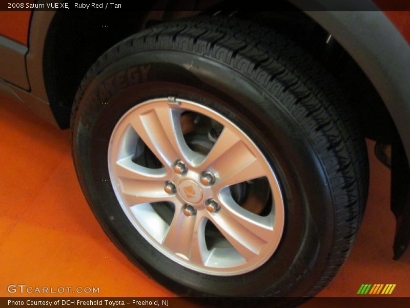 Ruby Red / Tan 2008 Saturn VUE XE