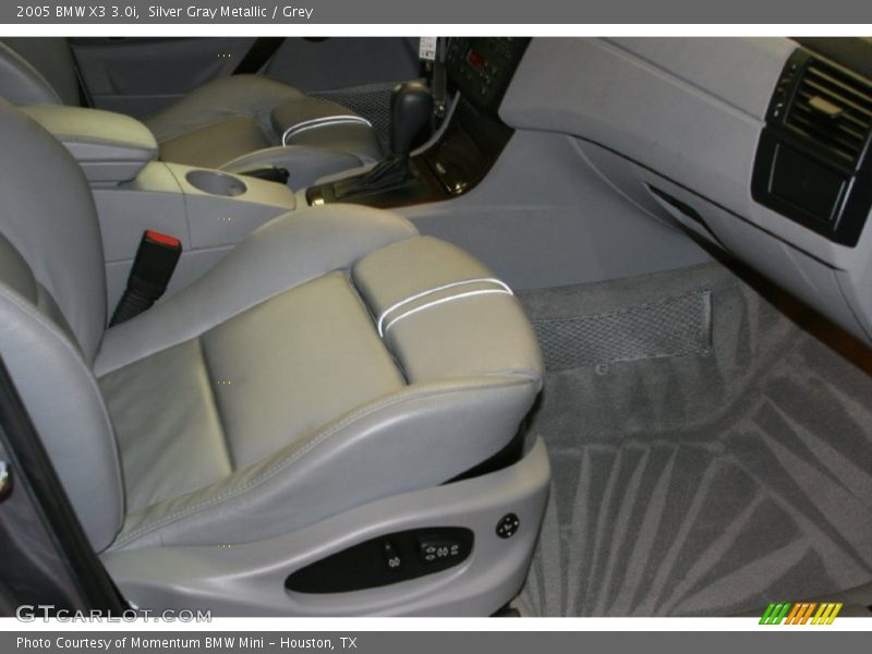 Silver Gray Metallic / Grey 2005 BMW X3 3.0i