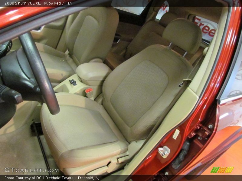 Ruby Red / Tan 2008 Saturn VUE XE