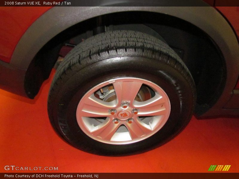 Ruby Red / Tan 2008 Saturn VUE XE