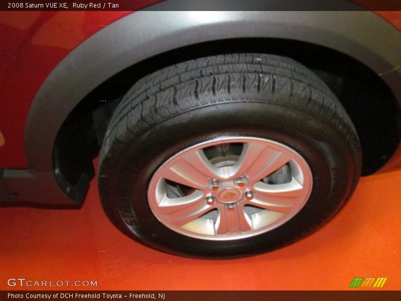 Ruby Red / Tan 2008 Saturn VUE XE
