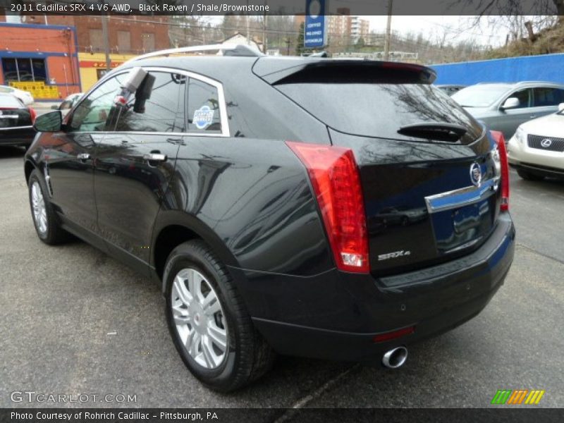 Black Raven / Shale/Brownstone 2011 Cadillac SRX 4 V6 AWD