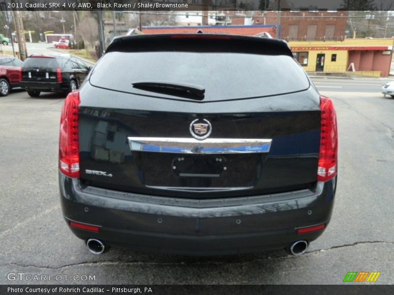 Black Raven / Shale/Brownstone 2011 Cadillac SRX 4 V6 AWD