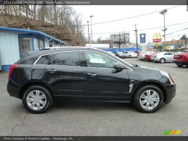 Black Raven / Shale/Brownstone 2011 Cadillac SRX 4 V6 AWD