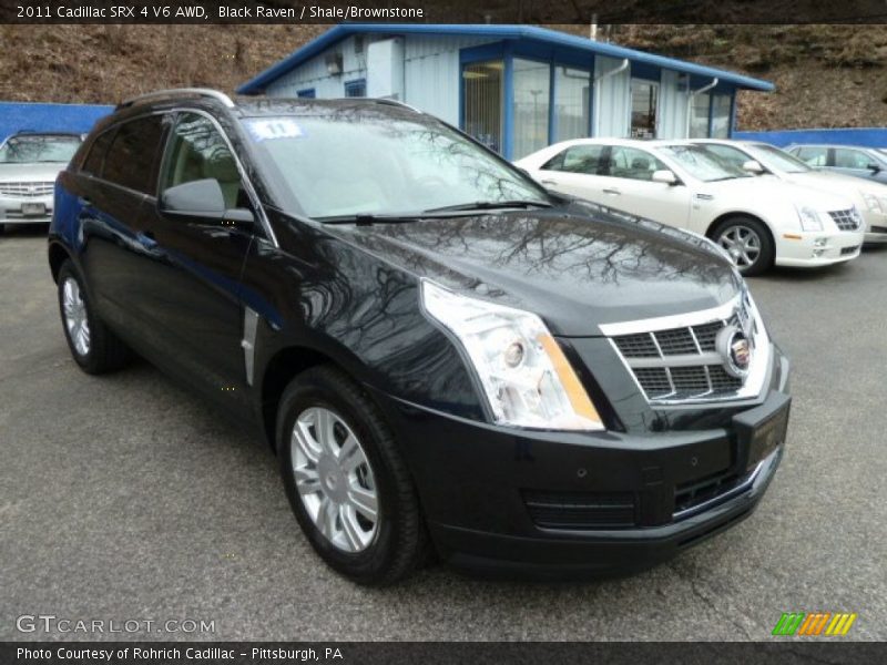 Black Raven / Shale/Brownstone 2011 Cadillac SRX 4 V6 AWD