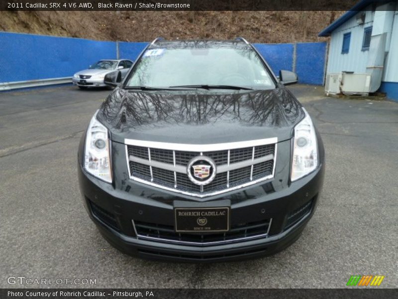 Black Raven / Shale/Brownstone 2011 Cadillac SRX 4 V6 AWD