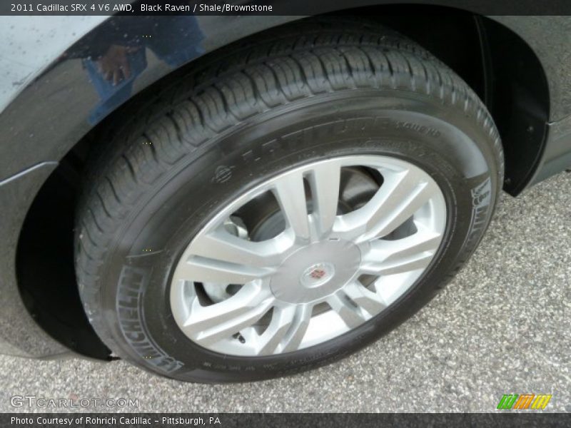 Black Raven / Shale/Brownstone 2011 Cadillac SRX 4 V6 AWD