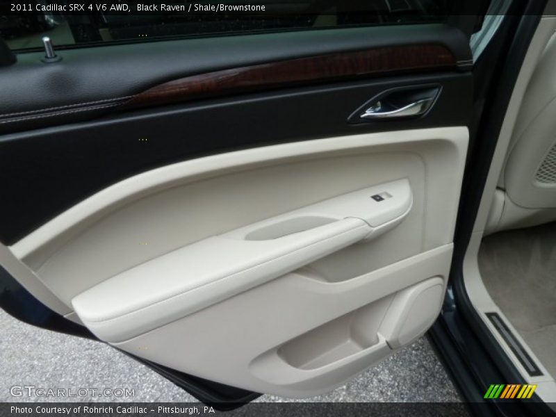 Black Raven / Shale/Brownstone 2011 Cadillac SRX 4 V6 AWD