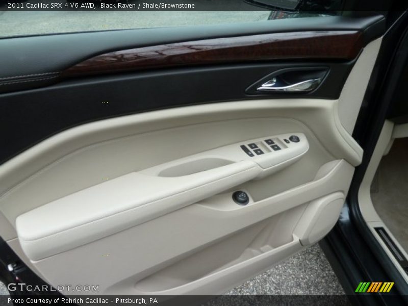 Black Raven / Shale/Brownstone 2011 Cadillac SRX 4 V6 AWD