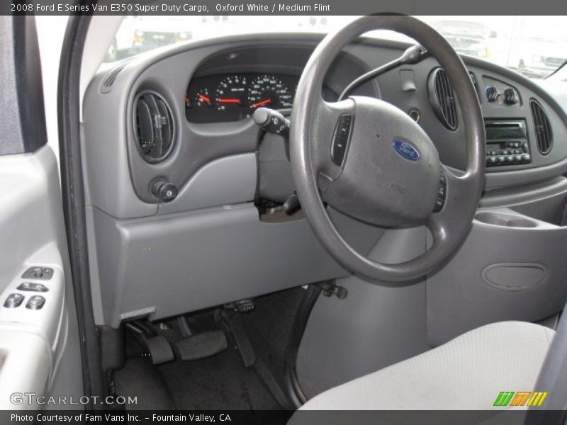Dashboard of 2008 E Series Van E350 Super Duty Cargo