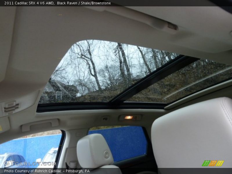 Black Raven / Shale/Brownstone 2011 Cadillac SRX 4 V6 AWD
