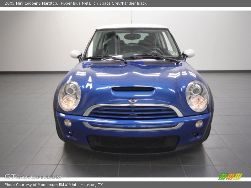 Hyper Blue Metallic / Space Grey/Panther Black 2005 Mini Cooper S Hardtop