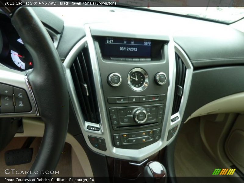 Black Raven / Shale/Brownstone 2011 Cadillac SRX 4 V6 AWD