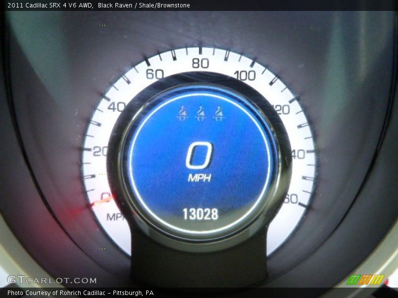 Black Raven / Shale/Brownstone 2011 Cadillac SRX 4 V6 AWD