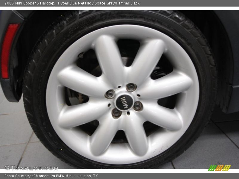 Hyper Blue Metallic / Space Grey/Panther Black 2005 Mini Cooper S Hardtop