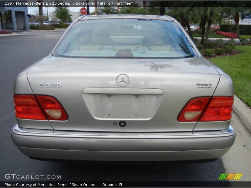 Smoke Silver Metallic / Parchment 1997 Mercedes-Benz E 320 Sedan