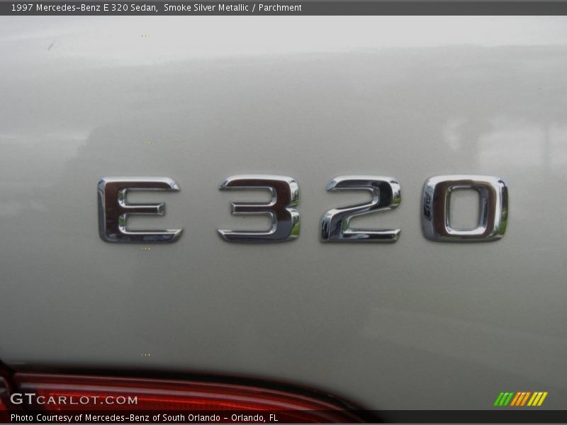 Smoke Silver Metallic / Parchment 1997 Mercedes-Benz E 320 Sedan